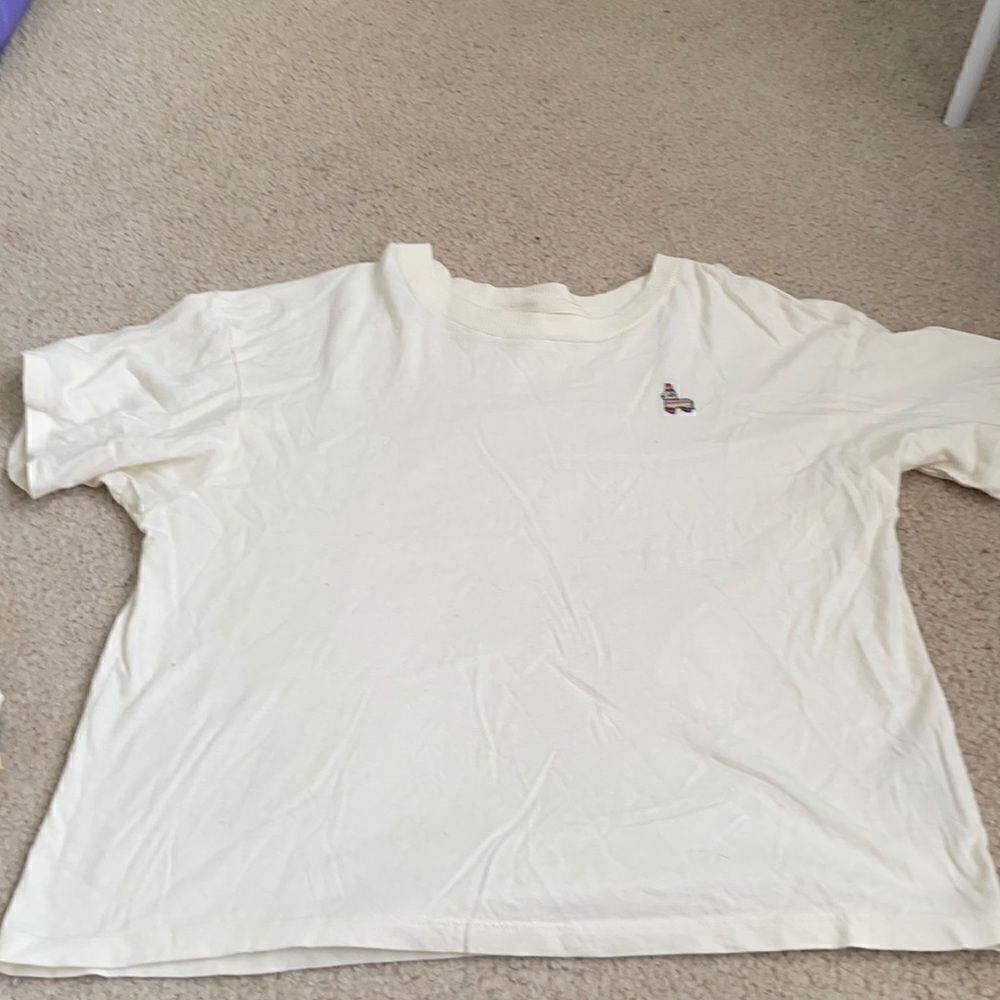 American Eagle crop tee